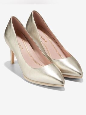 Cole Haan Women's Grand Ambition Pumps - Soft Gold